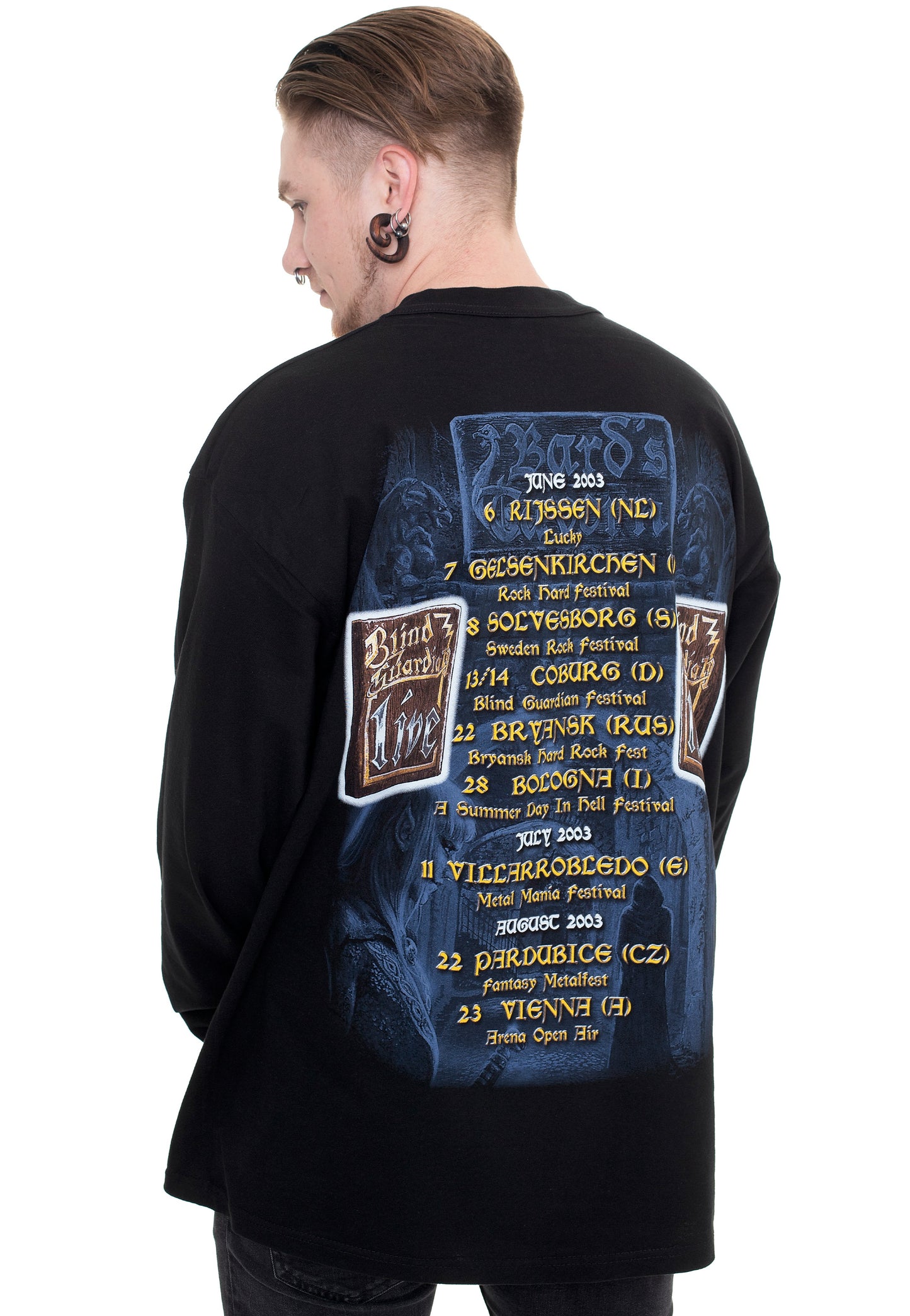 Blind Guardian - Live 2003 - Longsleeve | Men-Image