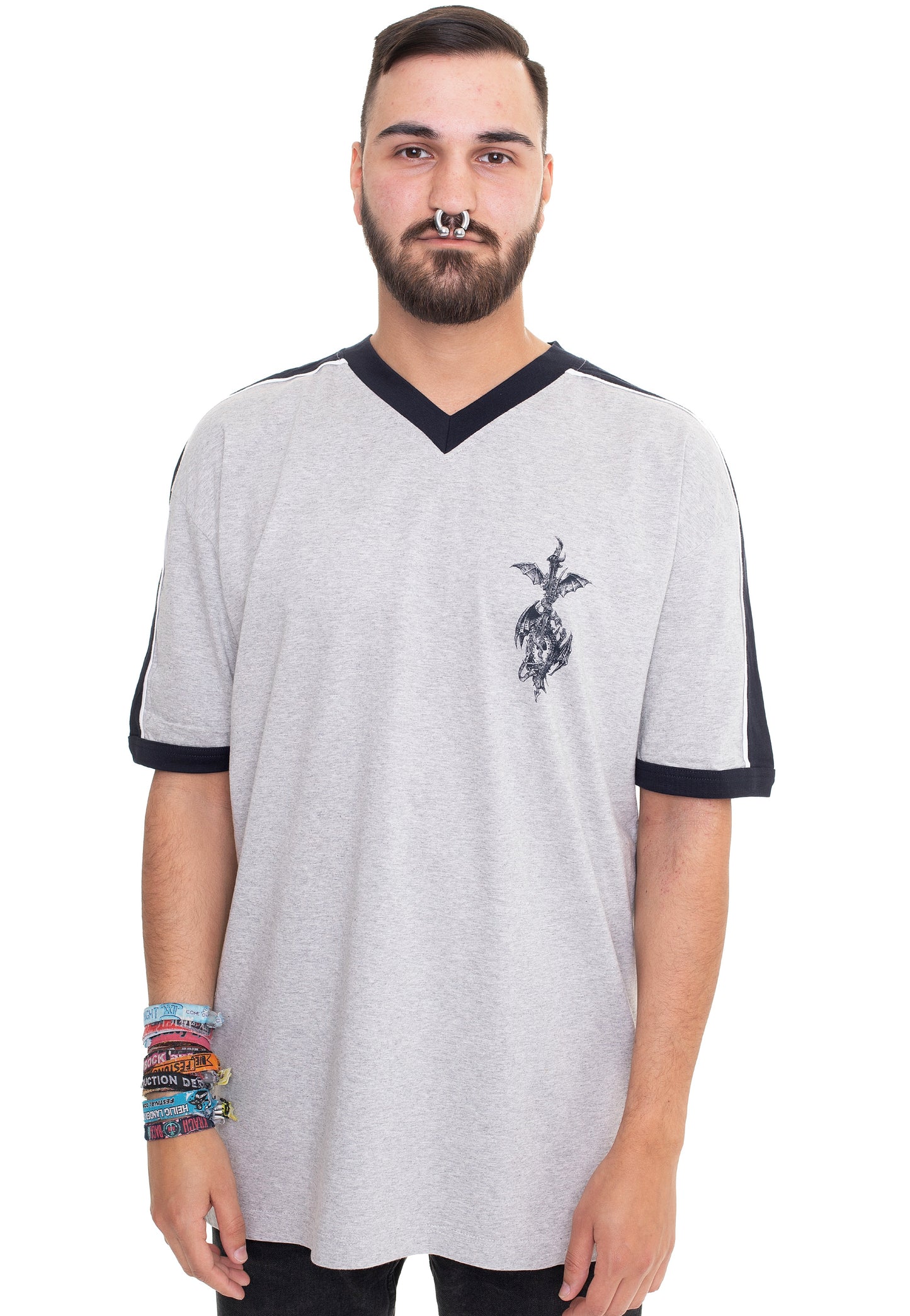 Blind Guardian - Soccer Jersey 07 Krefeld Ecru Melange - T-Shirt | Men-Image