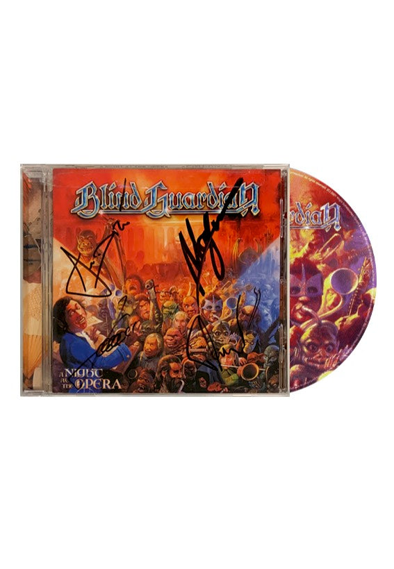 Blind Guardian - A Night At The Opera Signed By Original Line-Up - CD | Neutral-Image