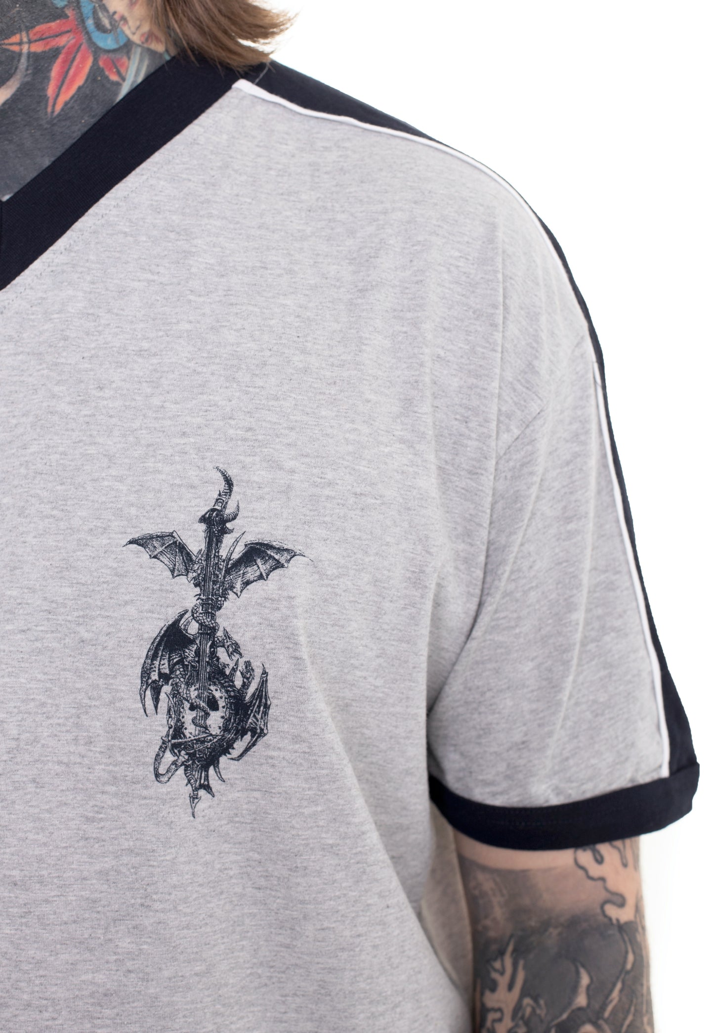 Blind Guardian - Soccer Jersey 07 Wacken Ecru Melange - T-Shirt | Men-Image