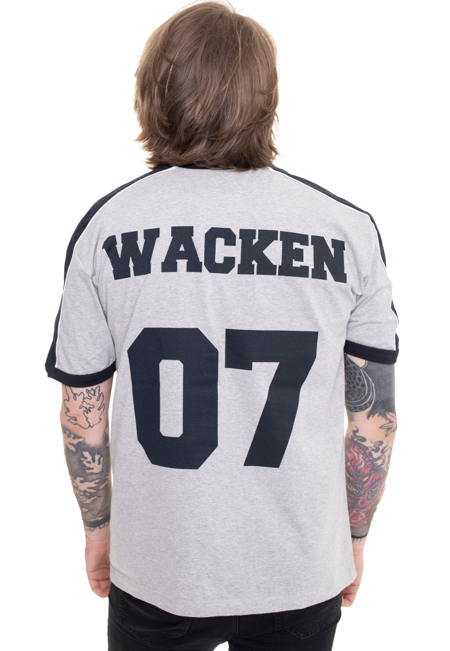 Blind Guardian - Soccer Jersey 07 Wacken Ecru Melange - T-Shirt | Men-Image